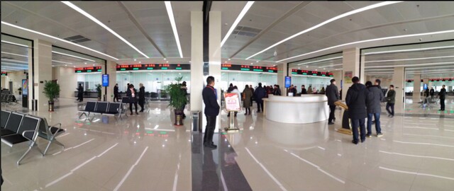 泰州黃橋政務(wù)服務(wù)中心100窗口排隊(duì)叫號(hào)系統(tǒng)、觸摸查詢(xún)系統(tǒng)